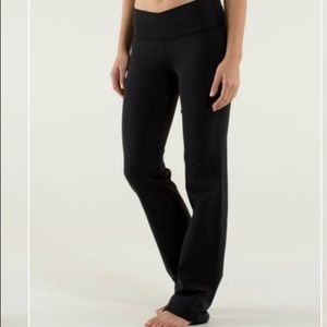 LULULEMON Astro Black Pant Size 8